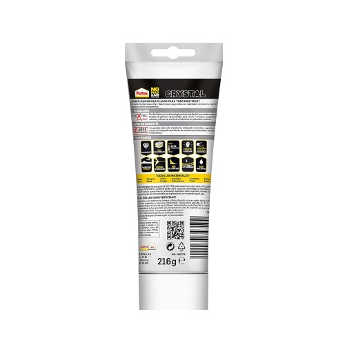 Pattex No Mas Clavos Para Todo Cristal Tubo 216gr